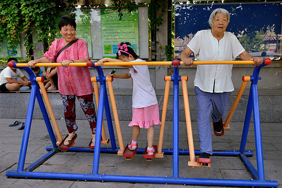 Keep fit in the Hutongs
